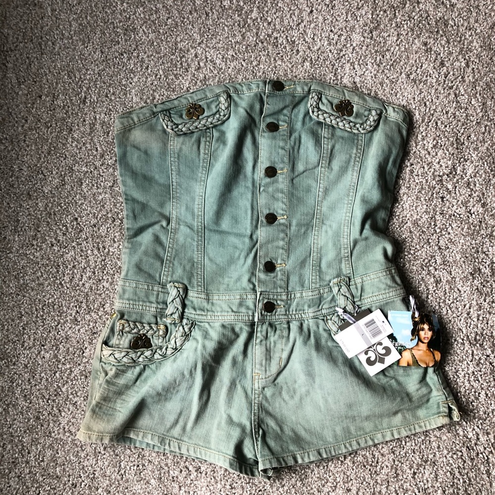 House of Dereon romper